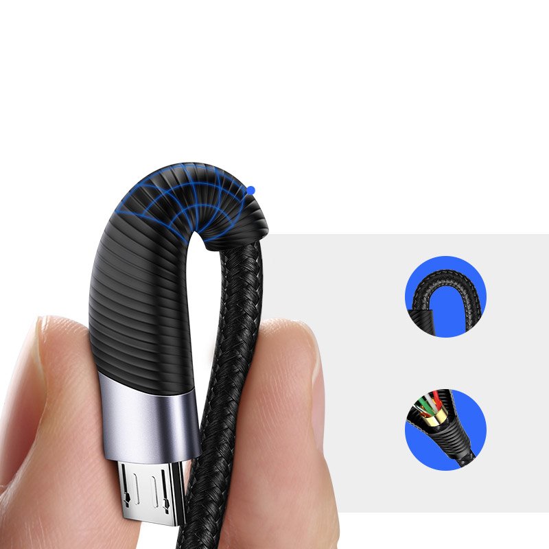 Ugreen USB Micro kabel Quick Charge 3.0 / Huawei PCF - 2m