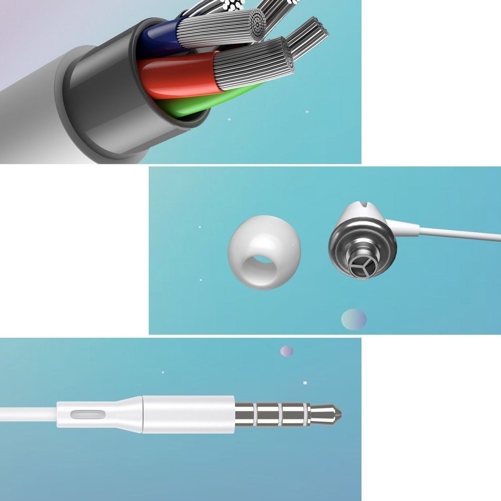 WK Design Y6 slušalice in-ear mini jack s daljinskim upravljačem