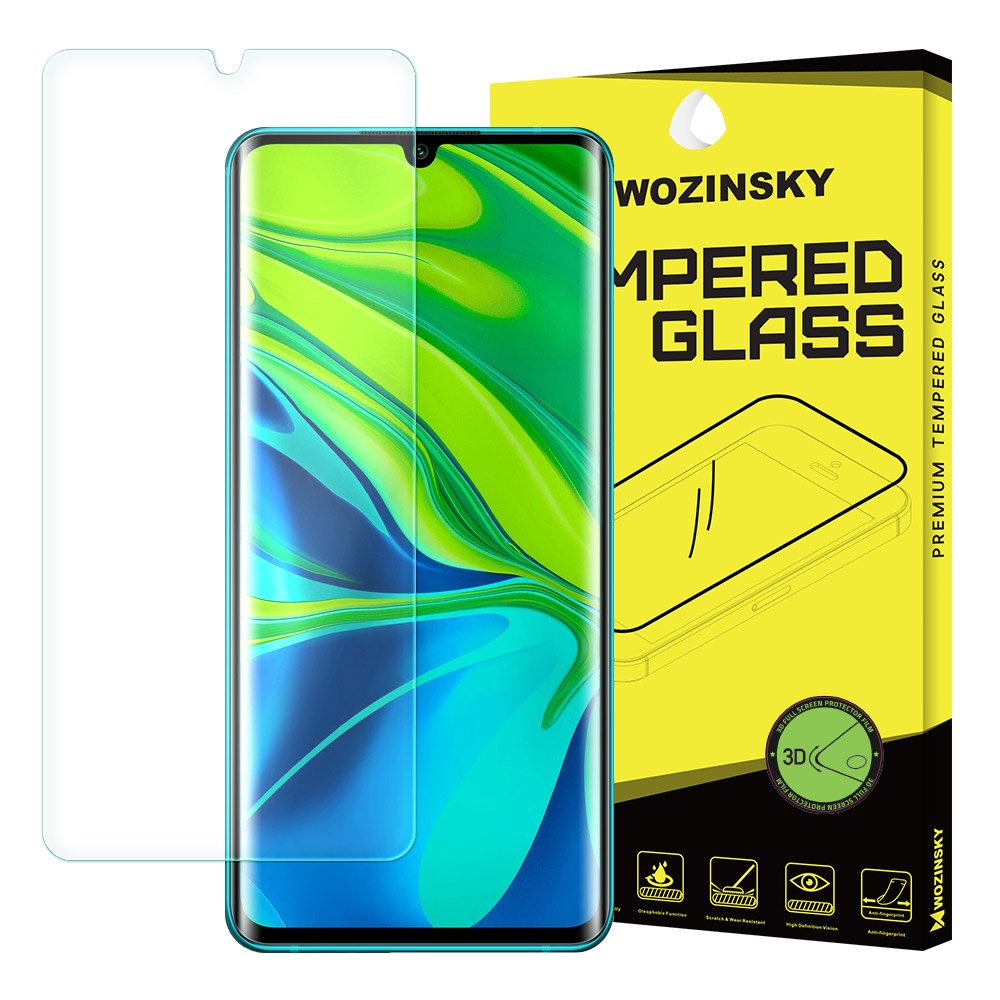 Wozinsky 3D film za zaštitu ekrana Potpuna pokrivenost za Xiaomi Mi Note 10 / Mi Note 10 Pro / Xiaomi Mi Note 10 Lite