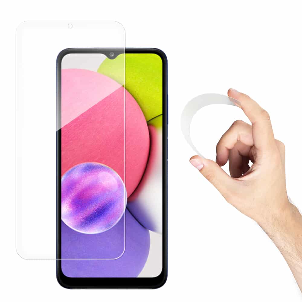 Wozinsky Nano Flexi Glass Hybrid Screen Protector Kaljeno staklo za Samsung Galaxy A03s