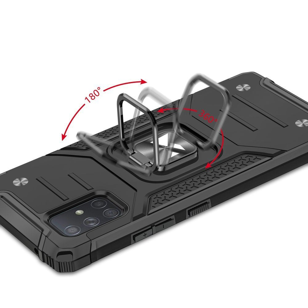 Wozinsky Ring Armor maska s funkcijom postolja i držačem za Samsung Galaxy A71 5G