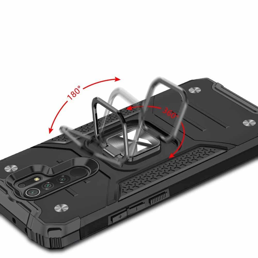 Wozinsky Ring Armor Case zaštitna maskica za Xiaomi Redmi Note 9