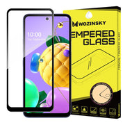 Kaljeno staklo zaštitnik zaslona s okvirom za LG K62 / K52 / K42