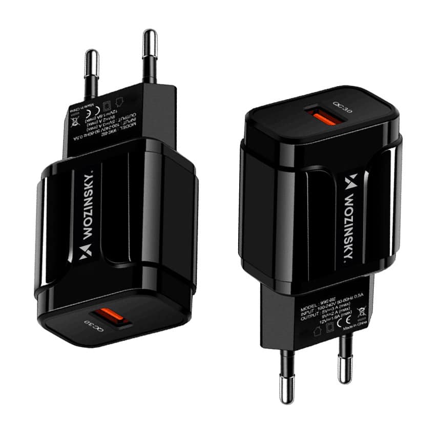 Wozinsky USB Quick Charge 3A zidni punjač