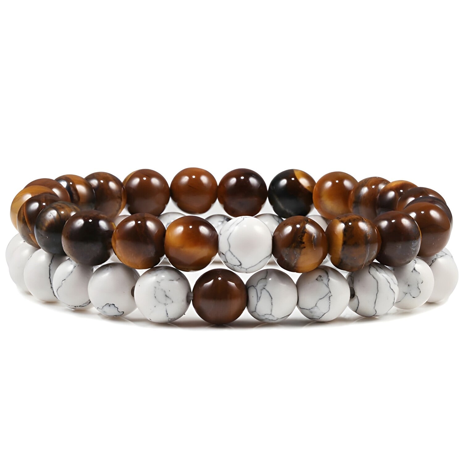 Narukvice EN-13811 - Smeđa / Bijela KP13811