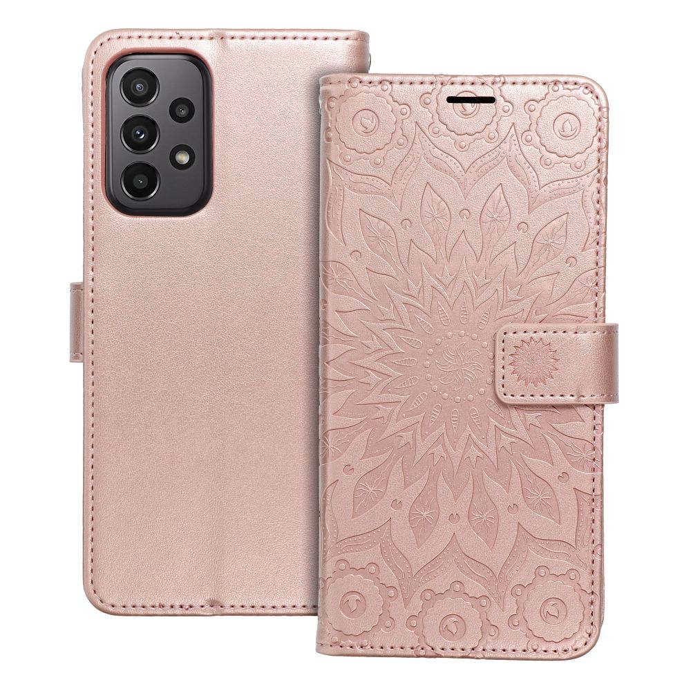 Forcell MEZZO Book case za SAMSUNG GALAXY A23 5G mandala rose gold