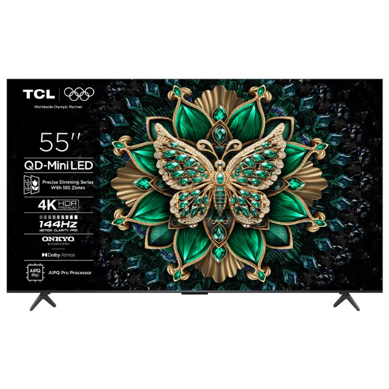 TCL C6K 55C6K LED televizor 139,7 cm (55") 4K Ultra HD Pametni televizor Wi-Fi Metalno