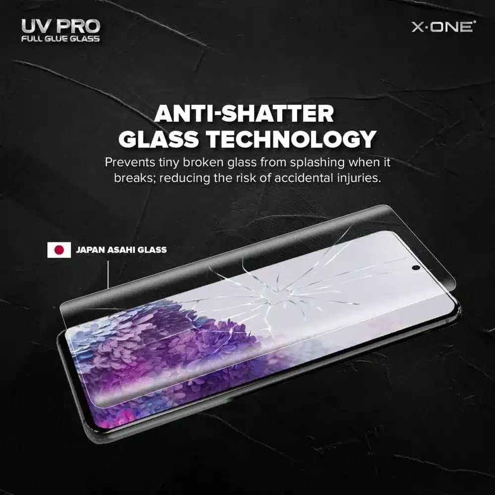 X-ONE UV PRO kaljeno staklo - za Samsung Galaxy S23 Ultra (case friendly) - radi čitač