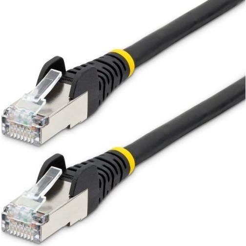 StarTech.com NLBK-3M-CAT6A-PATCH kabel za umrežavanje Crno S/FTP (S-STP)