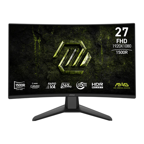 MSI MAG 274CF X24 računalni monitor 68,6 cm (27") 1920 x 1080 pikseli Full HD Crno