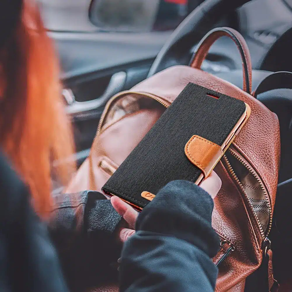 CANVAS Book case preklopna futrola za XIAOMI Redmi NOTE 13 5G crna