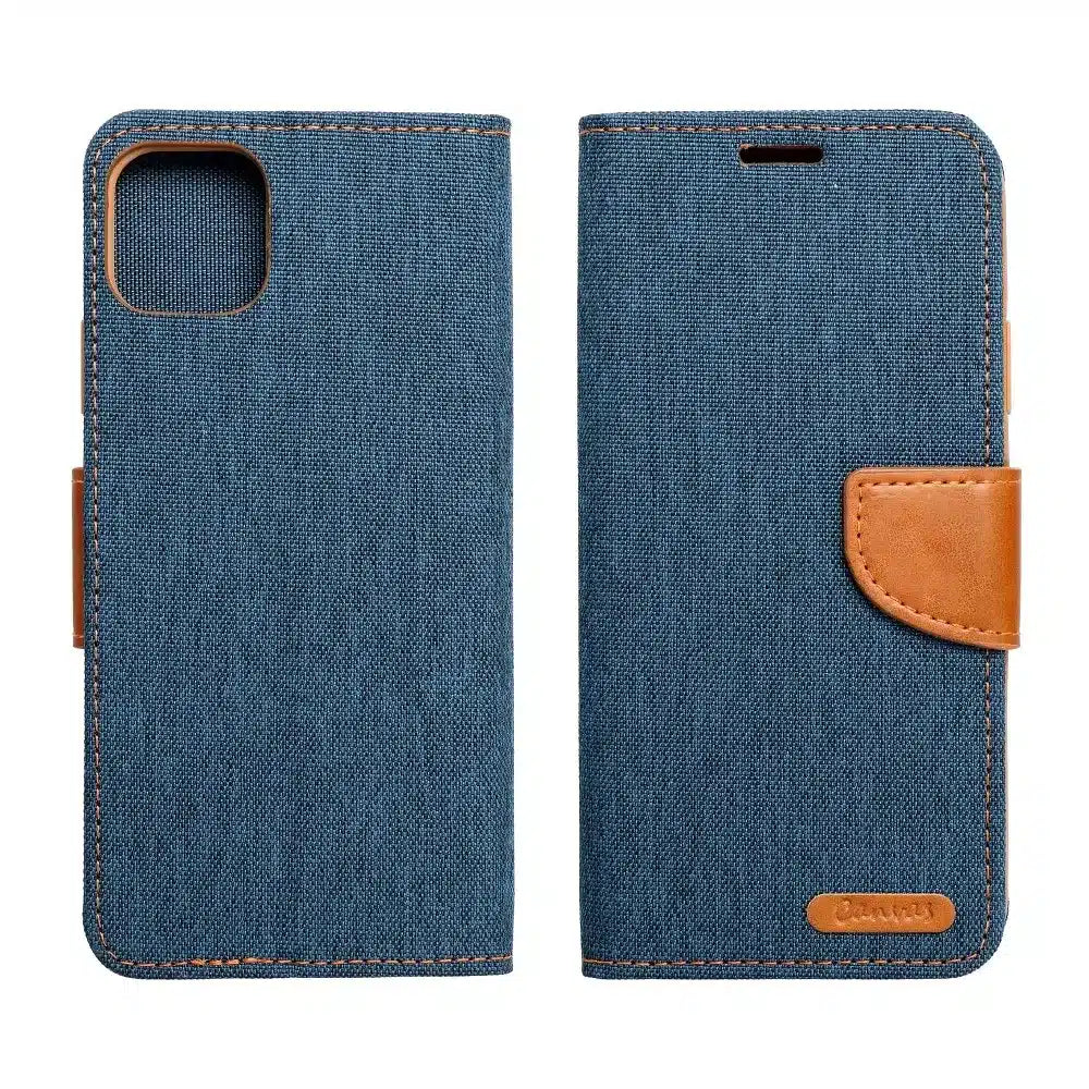 CANVAS Book case preklopna futrola za SAMSUNG GALAXY A40 navy plava