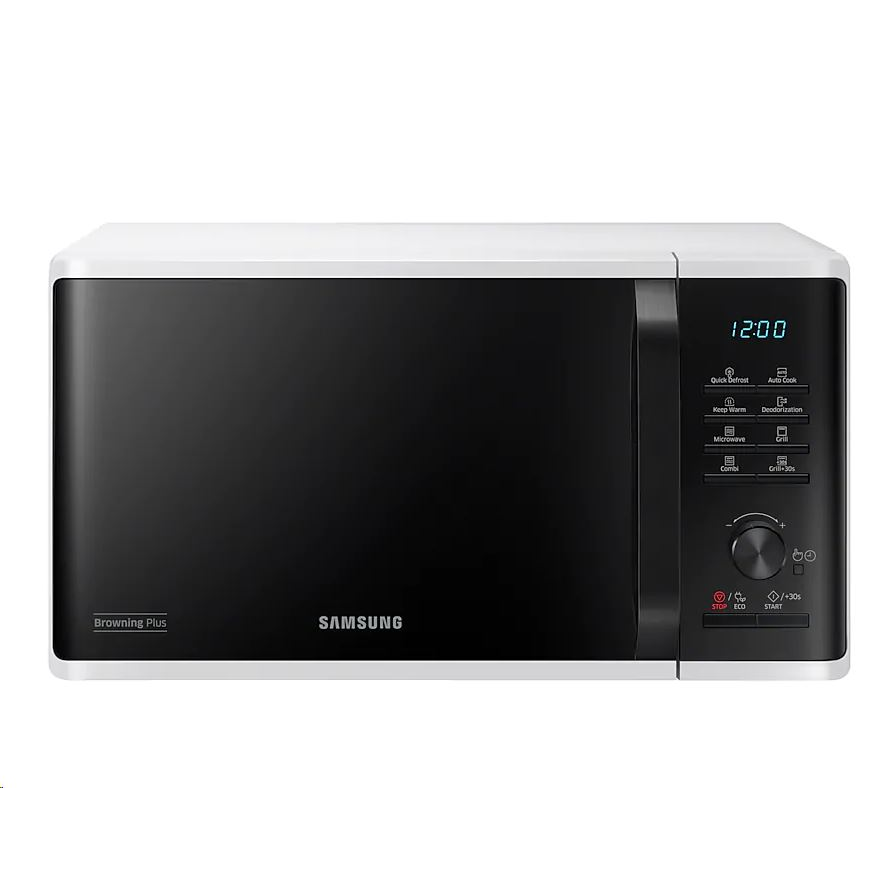 Samsung MG23K3515AW mikrovalna pećnica Radna ploča Gril mikrovalne 23 L 800 W Bijelo