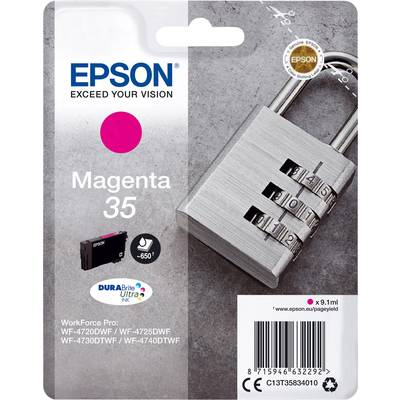 Epson Padlock C13T35834010 spremnik s tintom 1 kom Original Standardni prinos Magenta