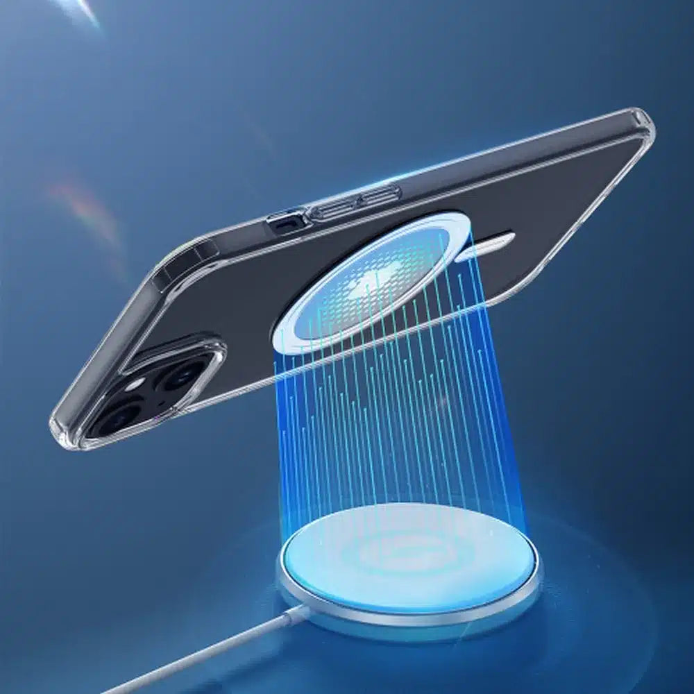 DUX DUCIS Clin Mag - Prozirna futrola kompatibilna s MagSafe za iPhone 15 Plus