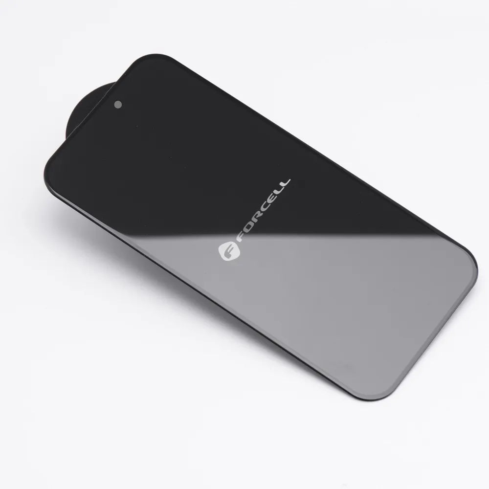 Kaljeno staklo Forcell Privacy Glass Anti-spy za iPhone 16 Pro crno