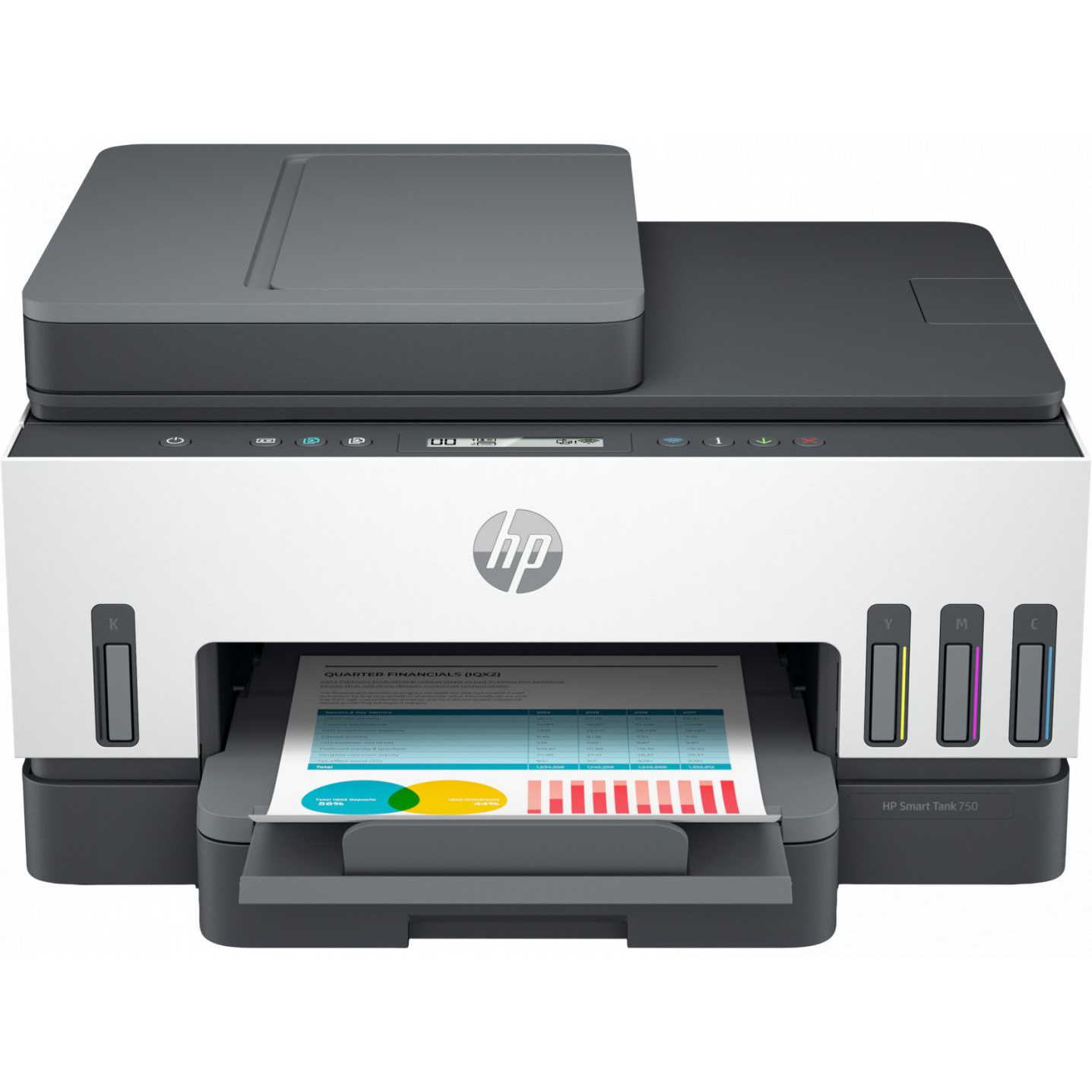 HP Smart Tank 750 All-in-One Termalni inkjet A4 4800 x 1200 DPI 15 stranica u minuti Wi-Fi