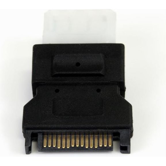 StarTech.com LP4SATAFM adapter za promjenu tipa priključka kabela SATA (15-pin) LP4 (4-pin) Crno