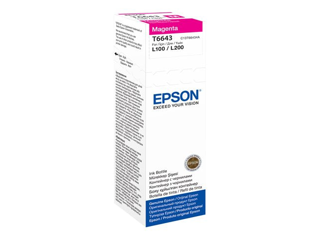 EPSON T6643 MAGENTA ČRNILNA PLASTENKA 70ML