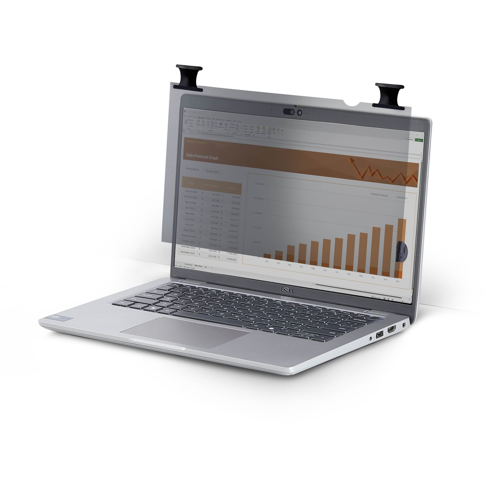 StarTech.com 14LB-PRIVACY-SCREEN filtar za zaštitu privatnosti zaslona 35,6 cm (14") Prijenosno računalo Filtar za zaštitu privatnosti bez okvira