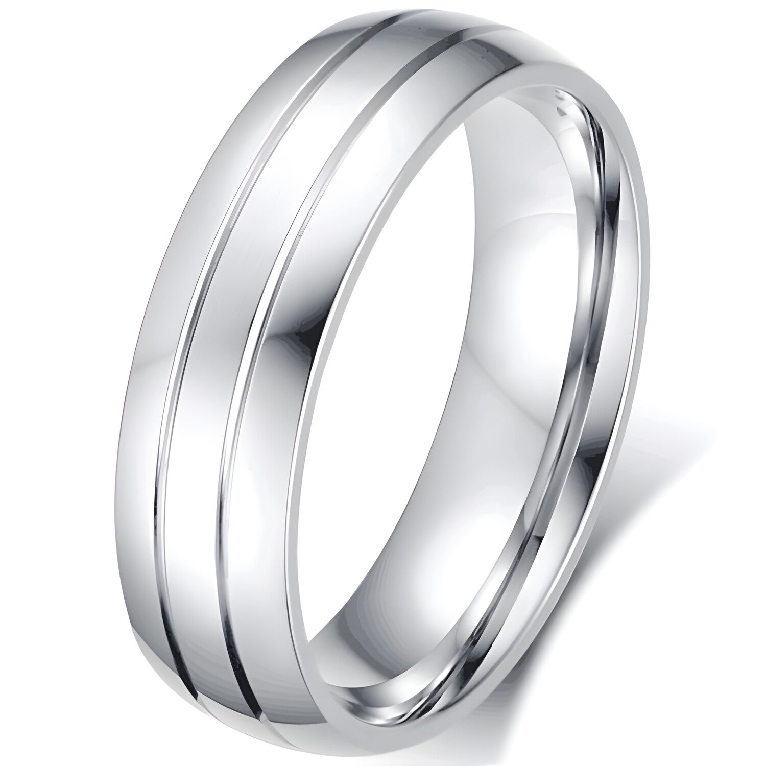 Muški Prsten FI-17555 - Srebrna / 52mm KP17555