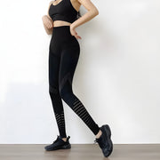 Tajice za fitness - Crna/ S KP14747