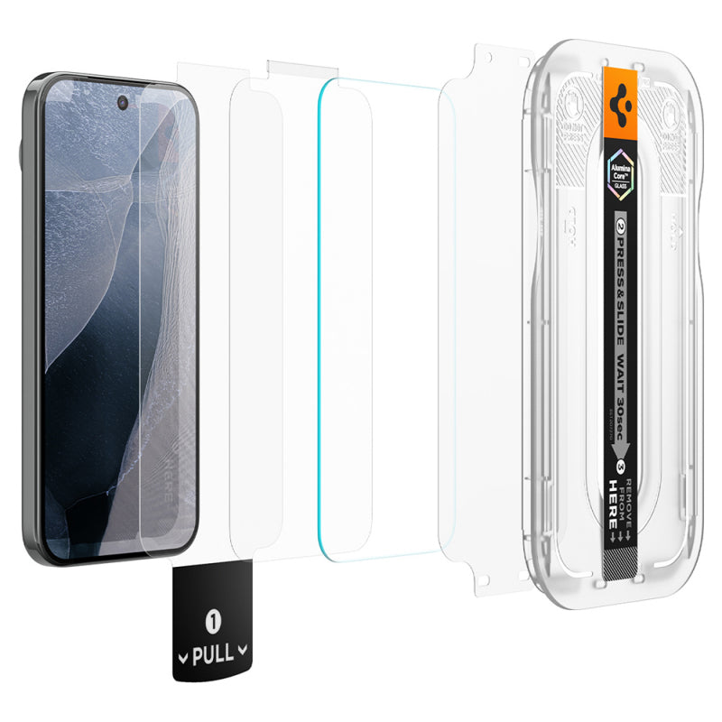 Spigen GlastR EZ FIT Pro za Google Pixel 11 Pro XL pakiranje od 2 komada (AGL11485)