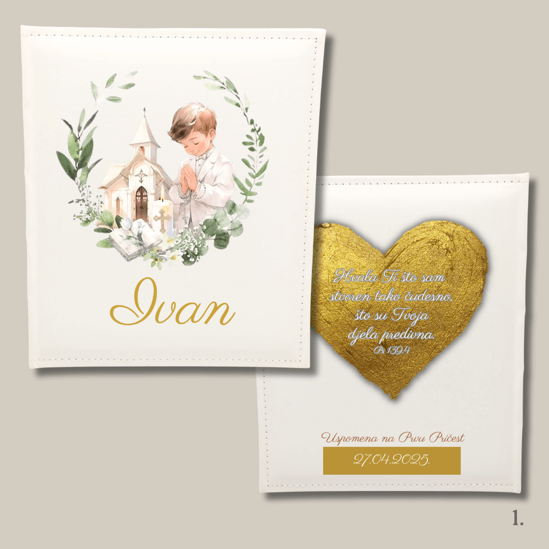 🎁 Personalizirani foto albumi – Savršeni poklon za Prvu Svetu Pričest (Kopiraj)