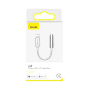 BASEUS ADAPTER - LIGHTNING MUŠKI NA JACK 3,5 MM