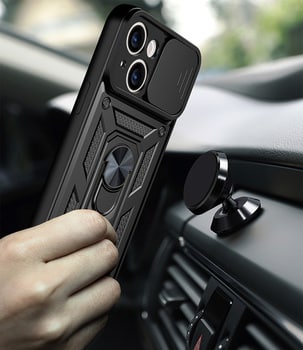 SLIDE CAMERA ARMOR TORBICA ZA IPHONE X/XS CRNA