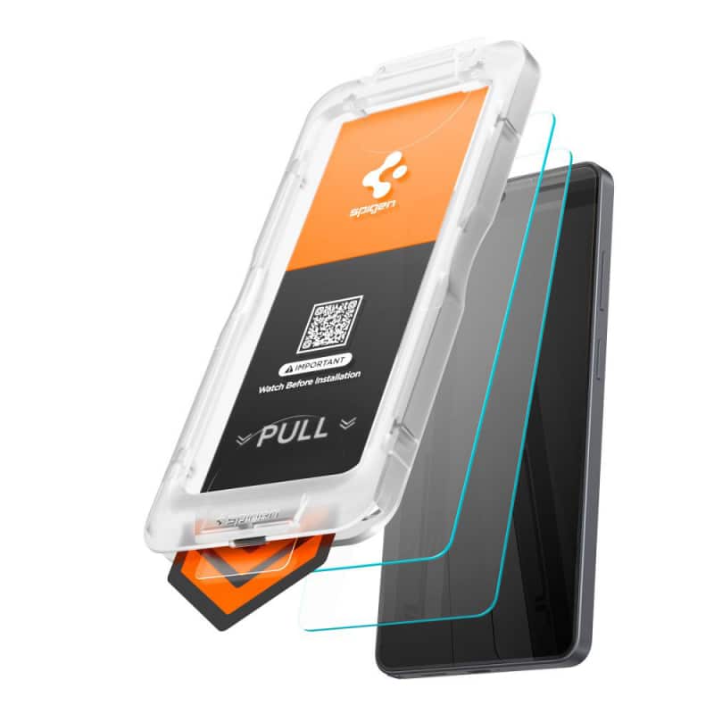 Spigen GlastR EZ FIT Pro HD kaljeno staklo za Samsung Galaxy S26 Plus (2 kom.) AGL11084