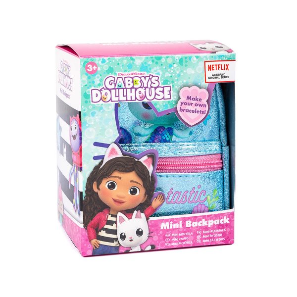 Gabby’s Dollhouse privjesak i mini ruksak Plava