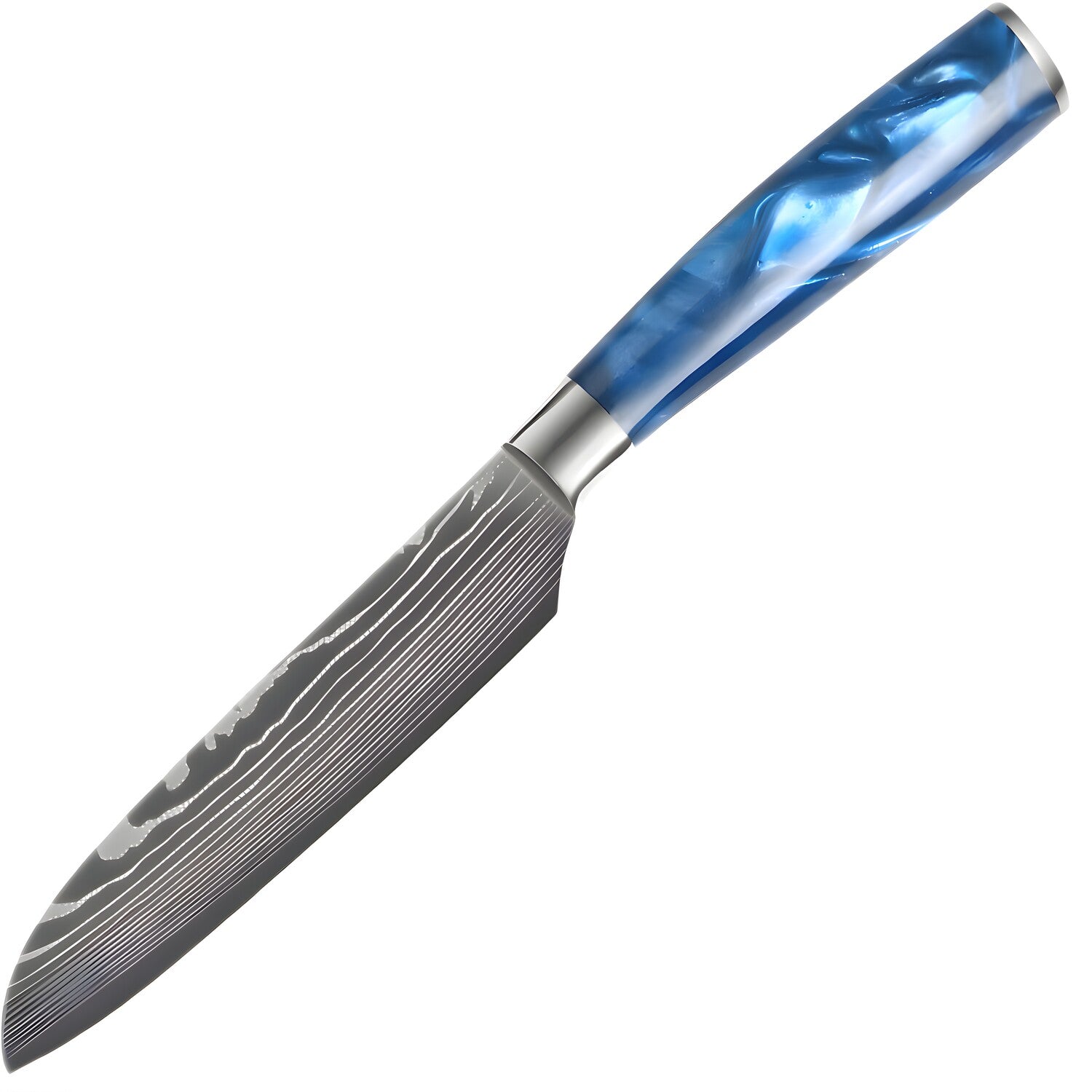Kuhinjski nož BL-39275 - Small Santoku / Plava KP39275