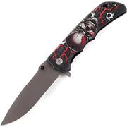 Vanjski sklopivi nož YC-39079 - Tip3 / Siva / Crna KP39079
