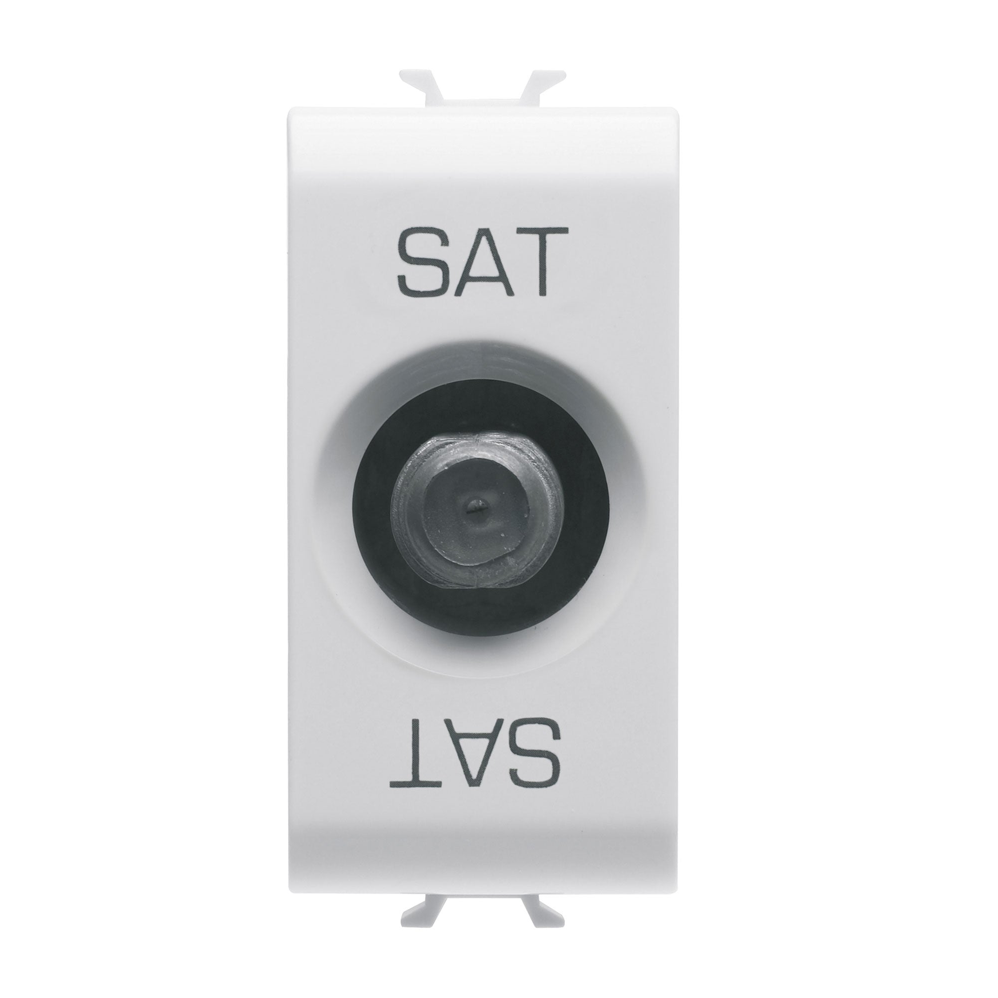 GW utičnica SAT 1M bijela GW10371