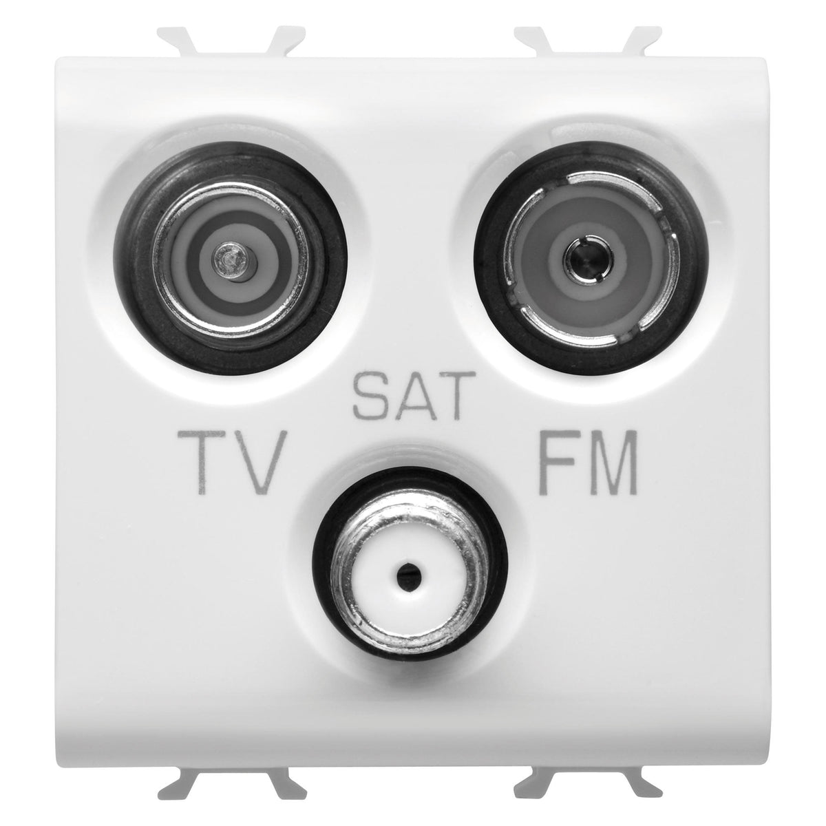 GW utičnica SAT-TV-FM 2M bijela GW10382