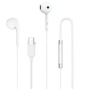 Žičane slušalice USB-C Acefast L7 bijele