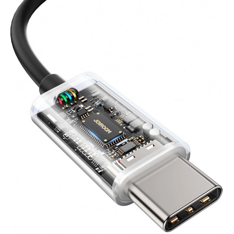 Žičane slušalice USB-C Joyroom JR-EC07 crne