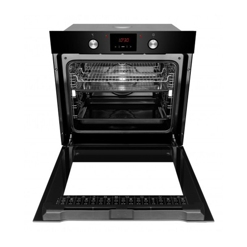 Hansa ugradbena pećnica BOESS694001, crna, parna pećnica - soft steam