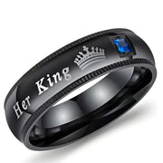 Prsten Her King - Crna / 67mm KP31833