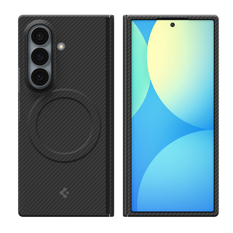 Spigen Air Skin Aramid s MagSafeom za Samsung Galaxy Z Fold8 Ultra crna ACS11510