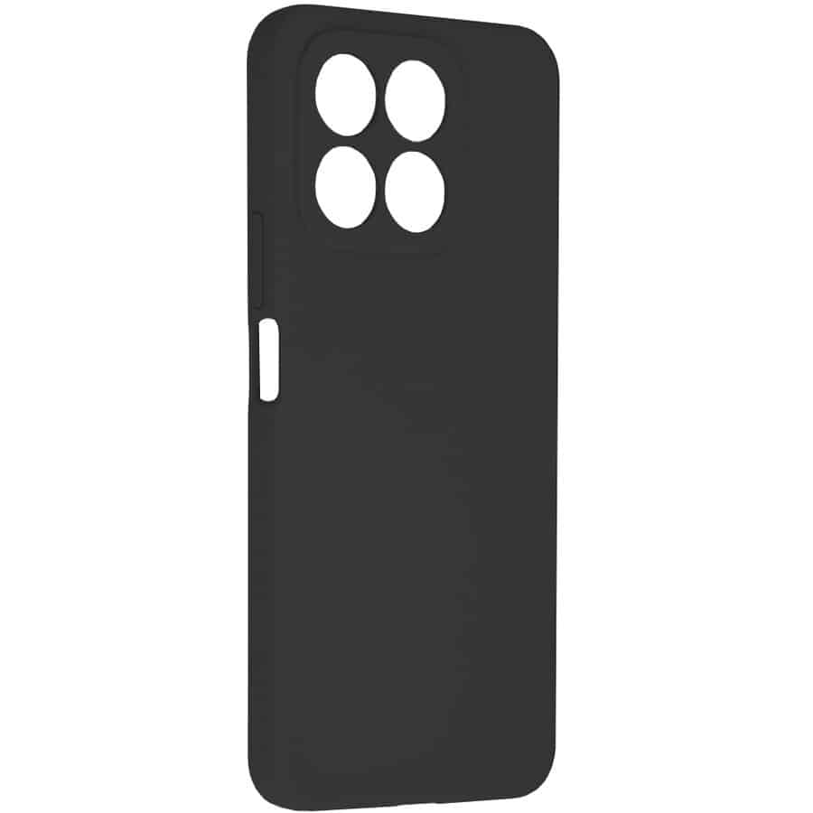 Techsuit Soft Edge Silicone maska za Honor X8a -crna