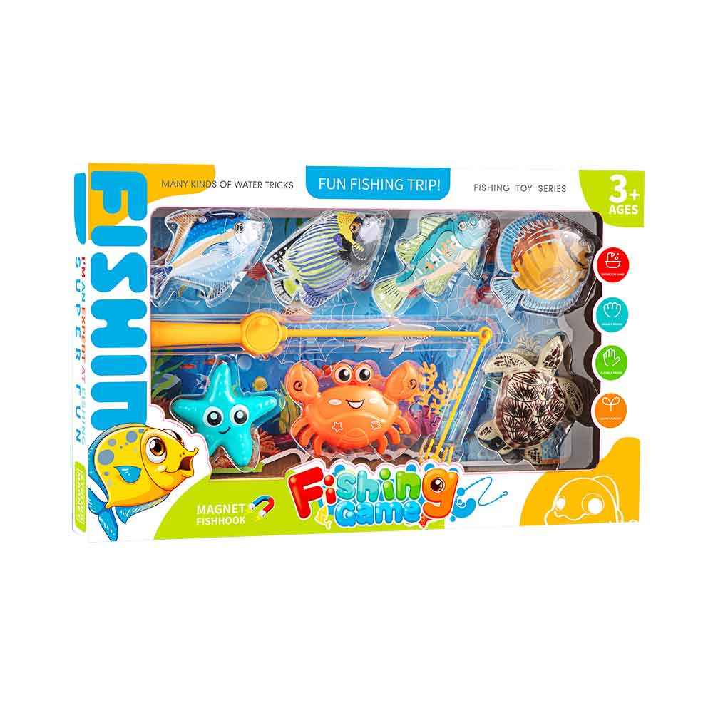 Dječja igra pecanja Fishing Game – magnetni set za kupanje i igru Model 03