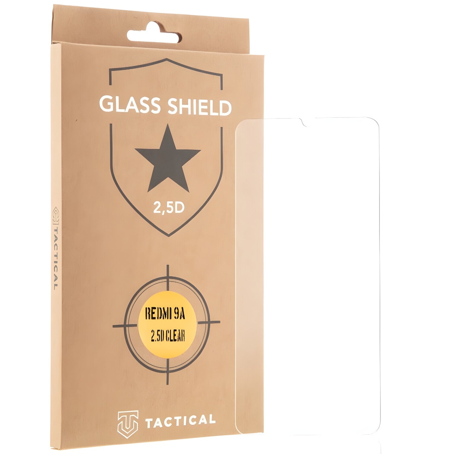 Tactical Glass Shield 2.5D staklo za Xiaomi Redmi 9A/Redmi 9AT/Redmi 9C - Prozirna KP25776