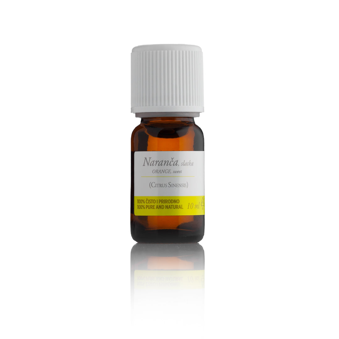 Eterično ulje Slatka naranča (Citrus aurantium dulcis /Citrus sinensis), 10 ml