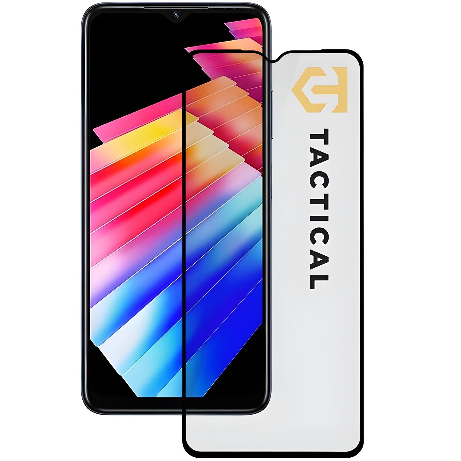 Tactical Glass Shield 5D staklo za Infinix Hot 30i - Crna KP29106