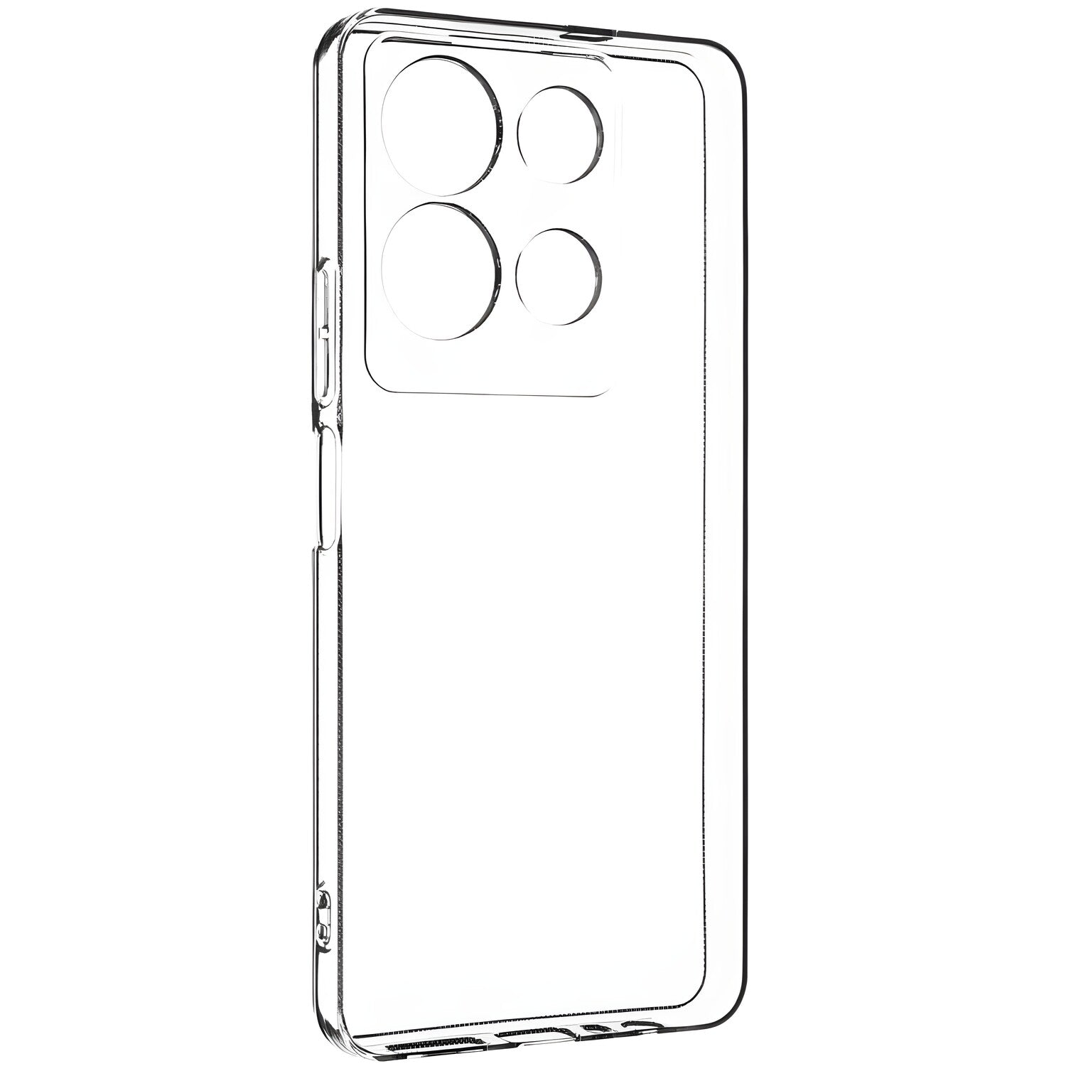 Przezračno zaštitno kućište za Infinix Smart 6 HD - Prozirna KP33941