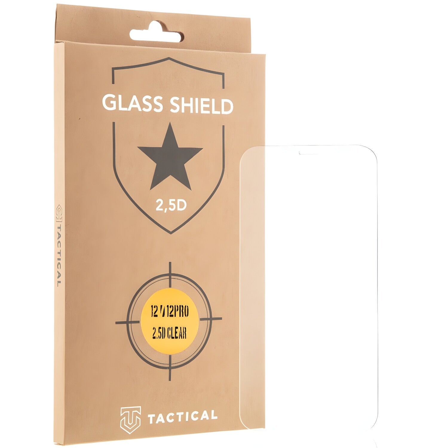 Tactical Glass Shield 2.5D staklo za Apple iPhone 13/iPhone 13 Pro/iPhone 14 - Prozirna KP25819