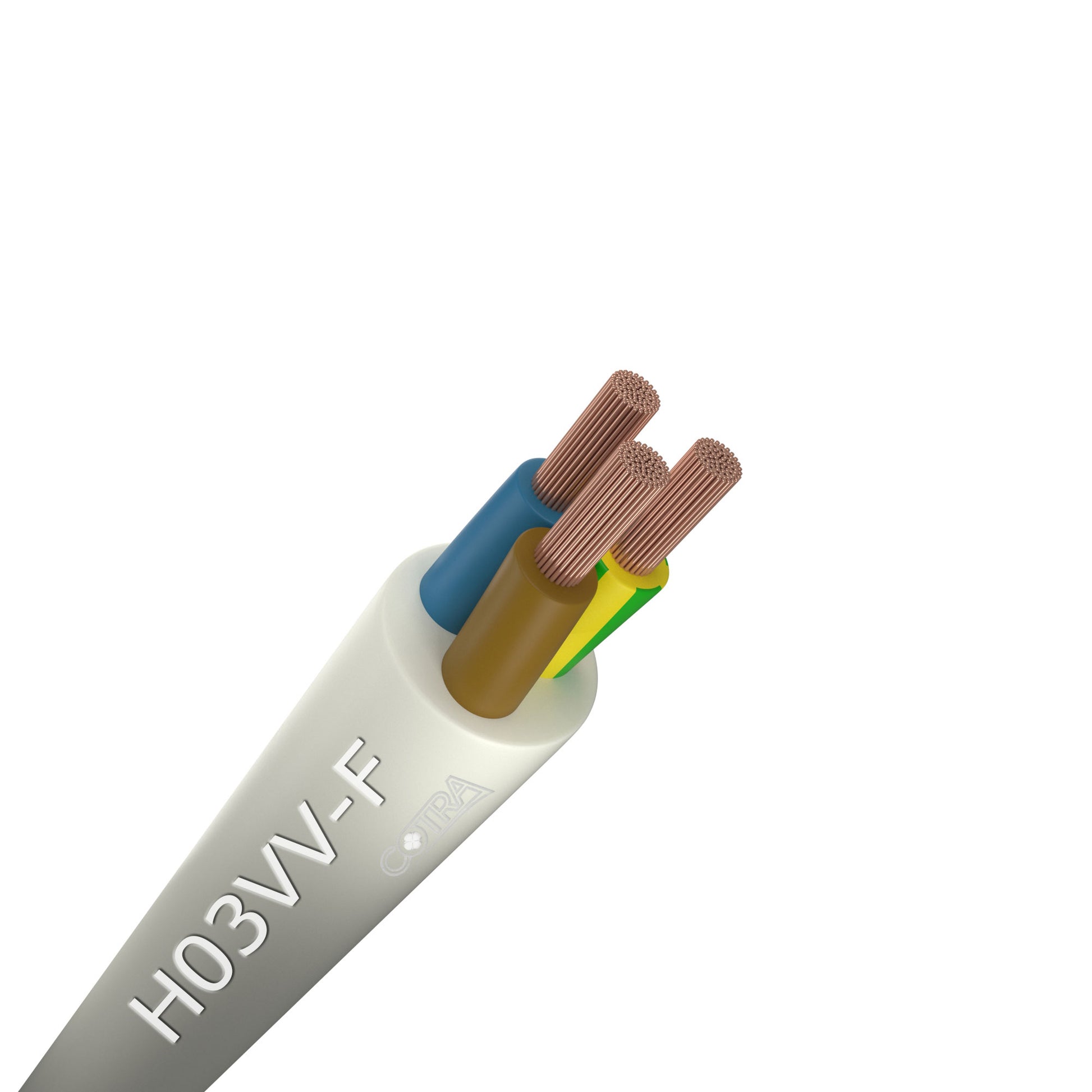 Kabel PP/L 3x0,75 bijeli(H03VVF)