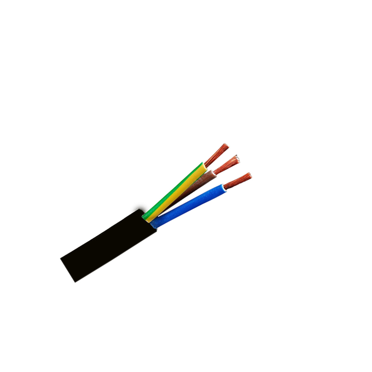 Kabel PP/L 3x0,75 crni(H03VVF)